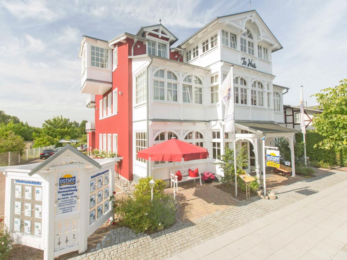 Villa "To Hus" In Sellin - Appartement 07 Im Dg Mit Kamin Und Balkon Exterior photo